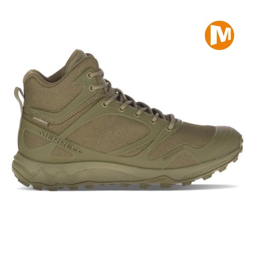 Pánské Pracovní Boty Merrell Breacher Tactical Olivy Zelené (CZ. GTHNV)